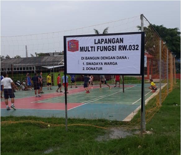 Detail Gambar Teknis Pambangunan Lapang Volly Nomer 21