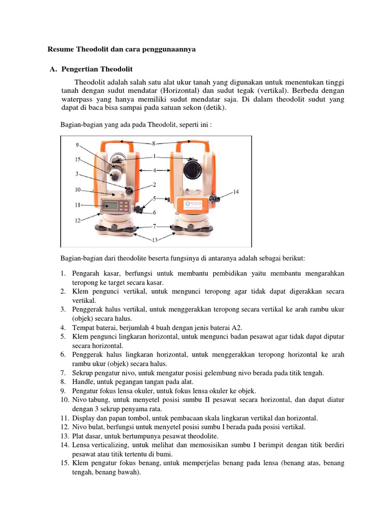 Detail Gambar Teodolit Gambar Theodolit Dan Bagian Serta Fungsinya Nomer 12