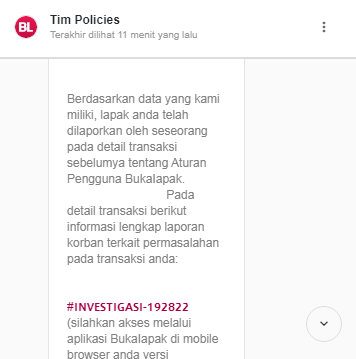 Detail Gambar Tidak Muncul Di Pesan Chat Bukalapak Nomer 15