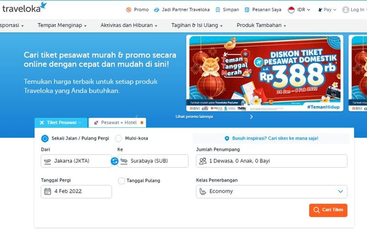 Detail Gambar Tiket Pesawat Online Nomer 43