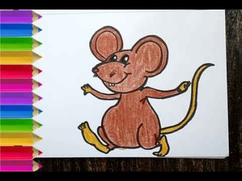 Detail Gambar Tikus Untuk Diwarnai Nomer 9