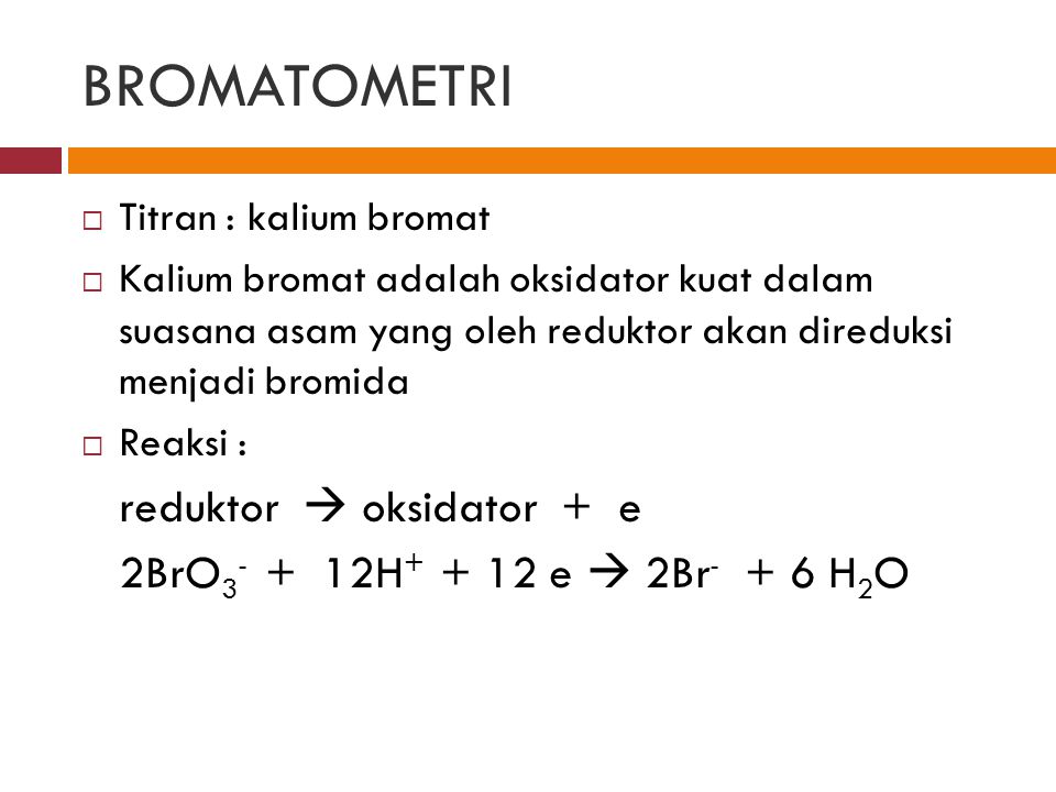 Detail Gambar Titarasi Bromometri Untuk Ppt Nomer 6