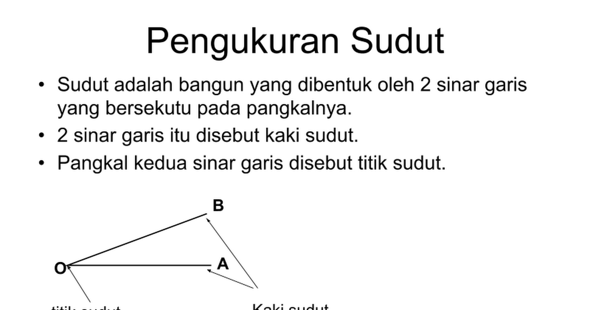 Detail Gambar Titik Sudut Dan Kaki Sudut Nomer 15