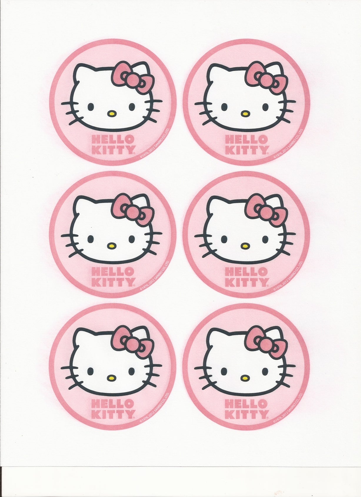 Detail Gambar Topper Hello Kitty Nomer 20