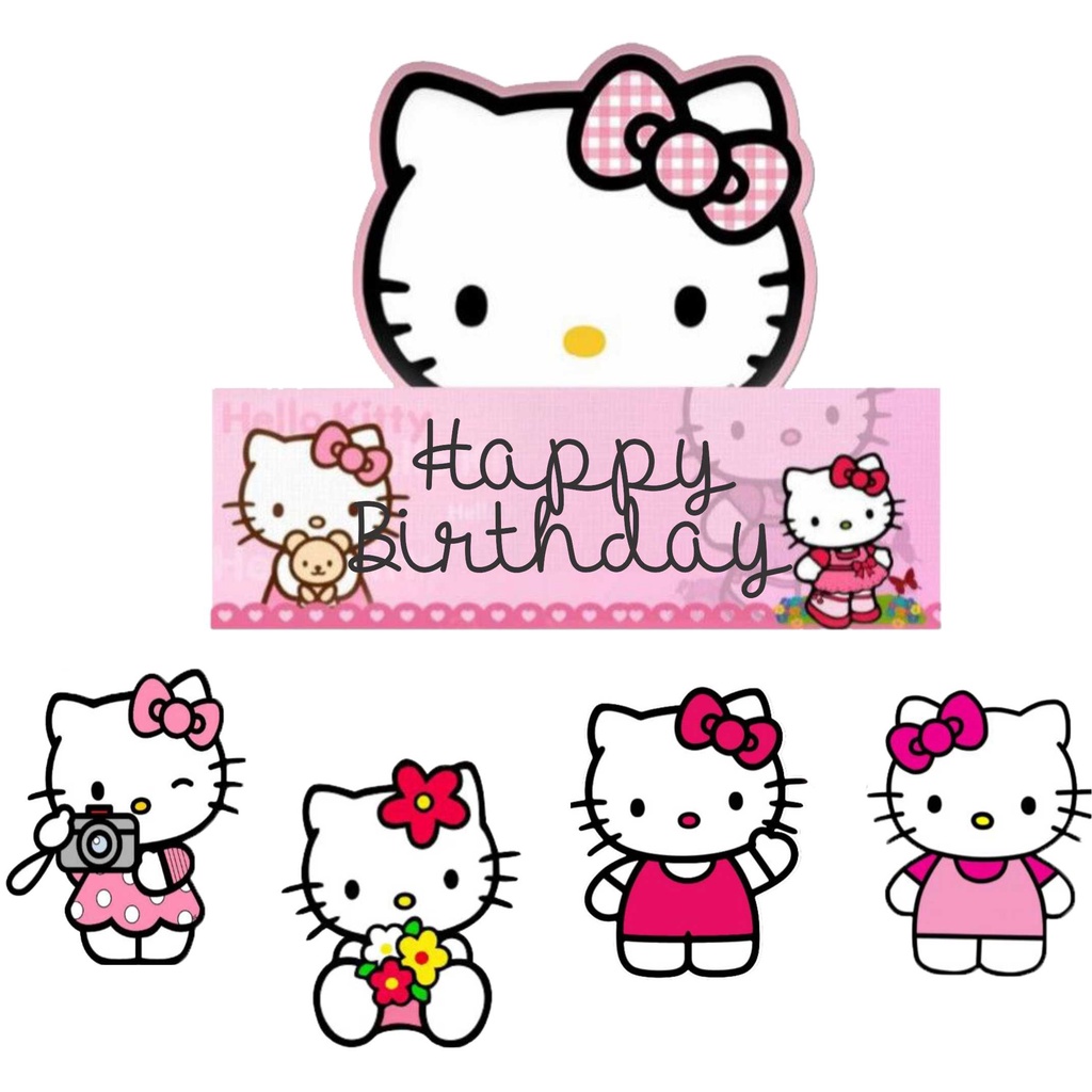 Detail Gambar Topper Hello Kitty Nomer 29