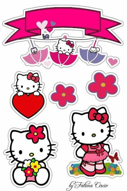 Detail Gambar Topper Hello Kitty Nomer 4