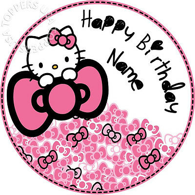 Detail Gambar Topper Hello Kitty Nomer 30