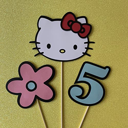 Detail Gambar Topper Hello Kitty Nomer 36