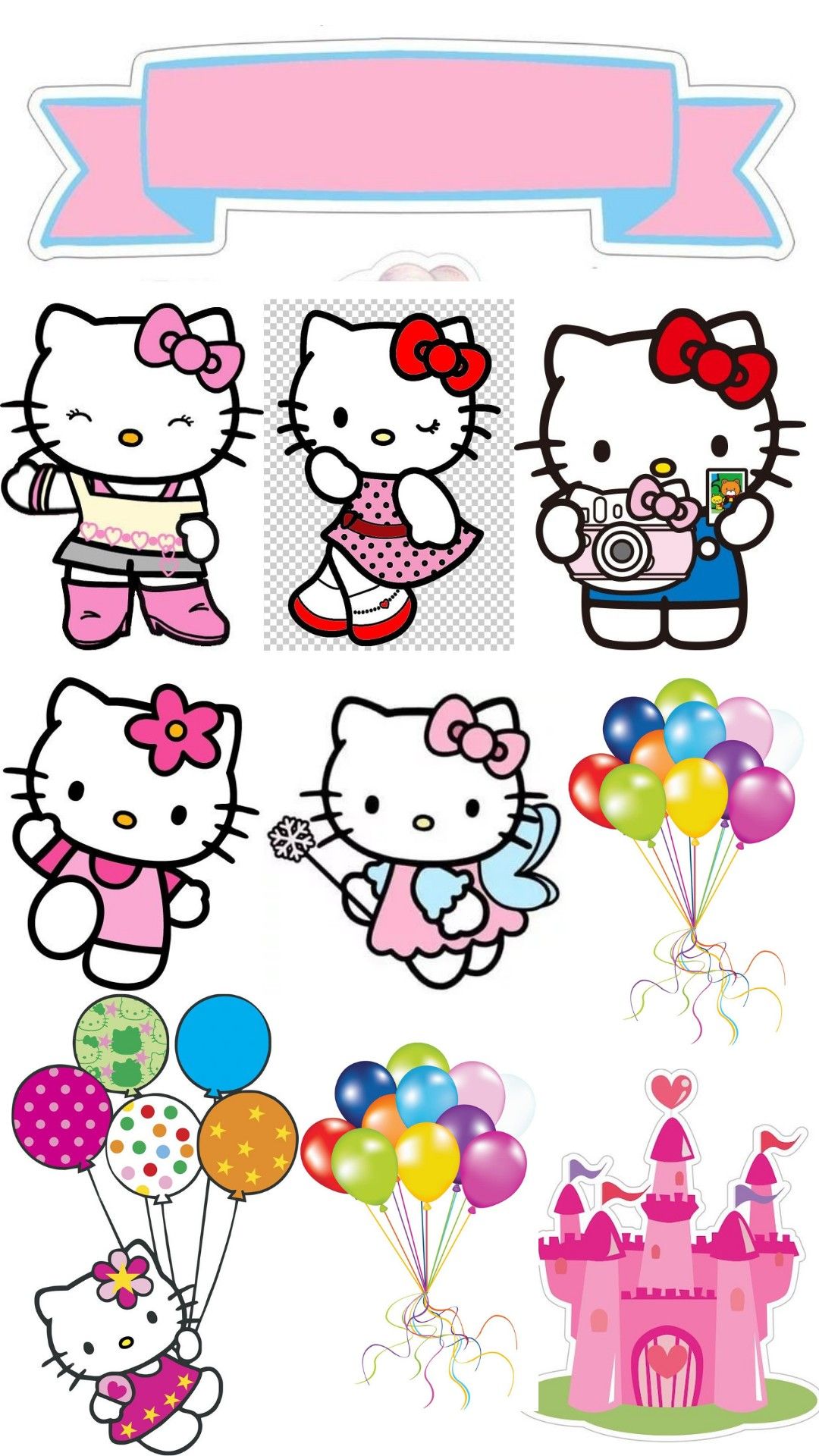 Detail Gambar Topper Hello Kitty Nomer 6