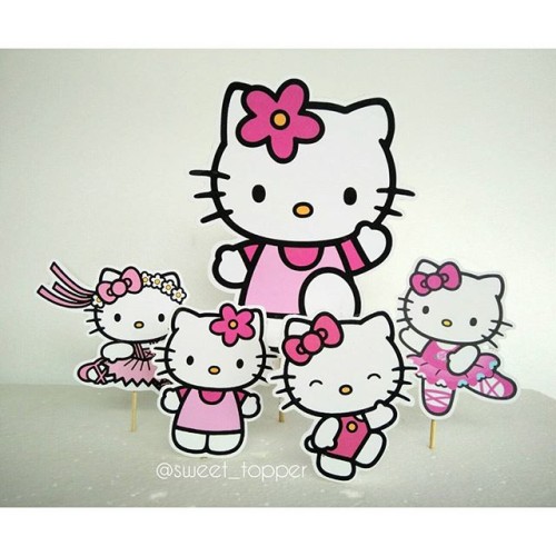 Detail Gambar Topper Hello Kitty Nomer 48