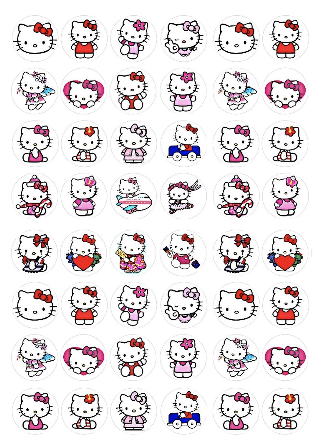 Detail Gambar Topper Hello Kitty Nomer 53