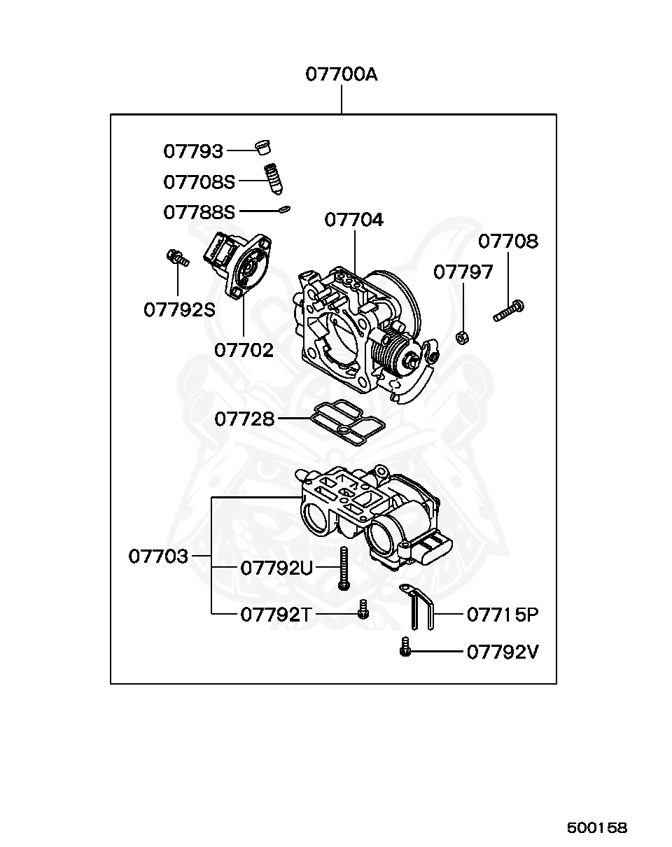 Detail Gambar Trottole Body Dan Idle Speed Control Nomer 49