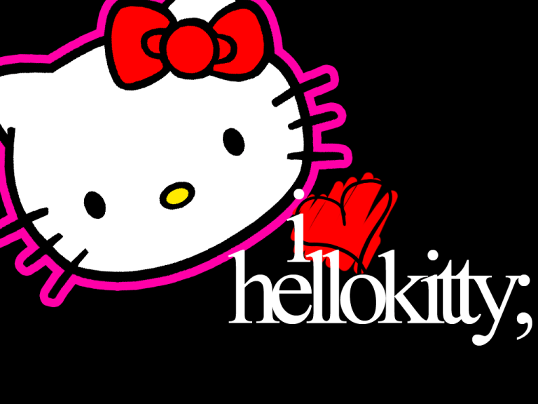 Detail Gambar Tulisan Hello Kitty Nomer 23