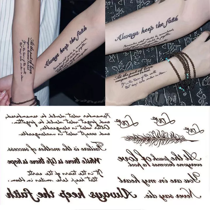 Detail Gambar Tulisan Untuk Tato Nomer 9