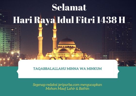 Detail Gambar Ucapan Idul Fitri 1438 H Nomer 35