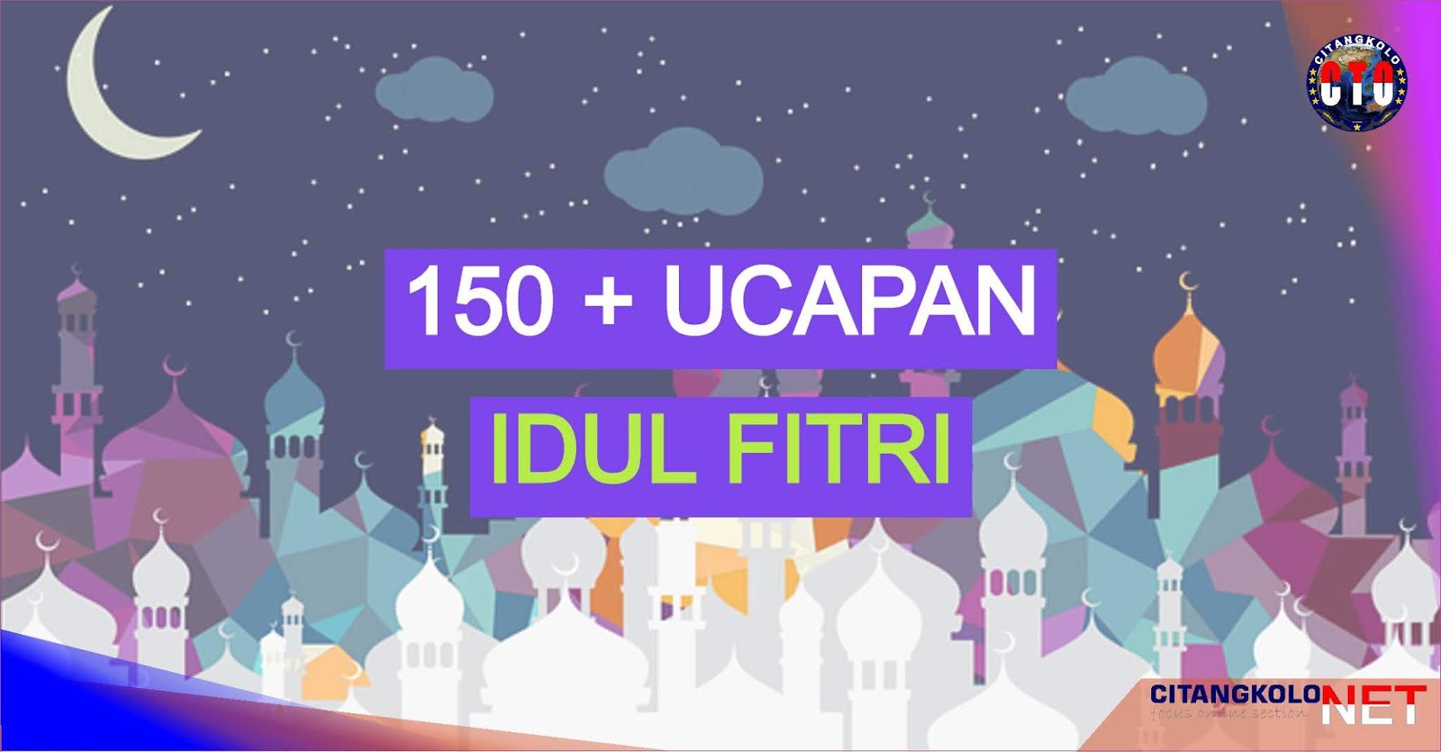 Detail Gambar Ucapan Idul Fitri Terbaru Nomer 12