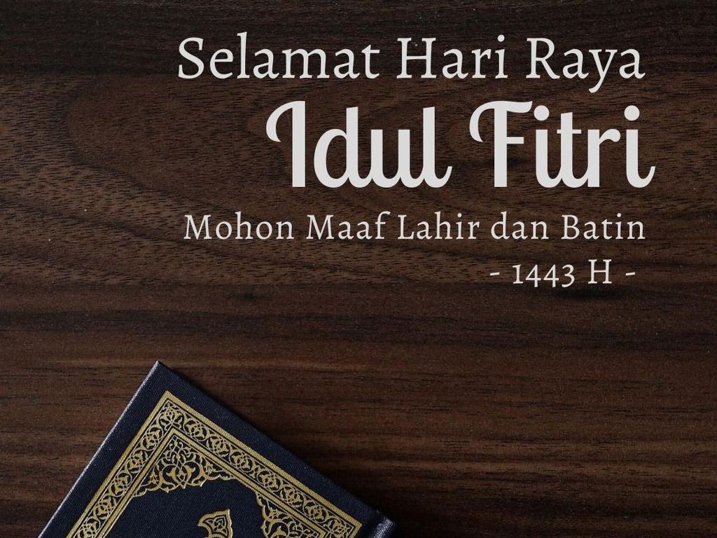 Detail Gambar Ucapan Idul Fitri Terbaru Nomer 24