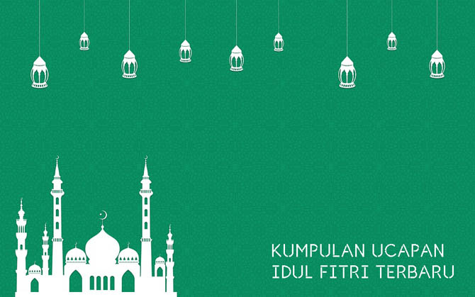 Detail Gambar Ucapan Idul Fitri Terbaru Nomer 30