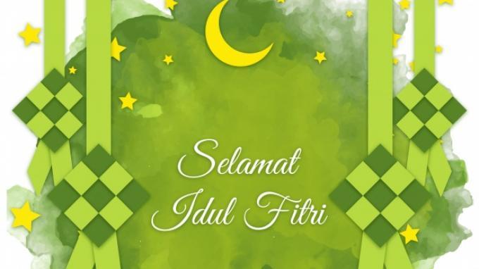 Detail Gambar Ucapan Idulfitri Nomer 15