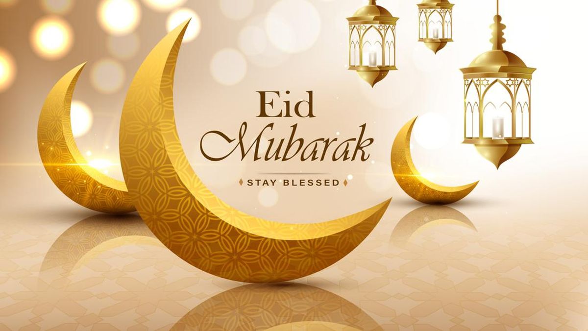Detail Gambar Ucapan Lebaran Ucapan Happy Eid Mubarak Nomer 2