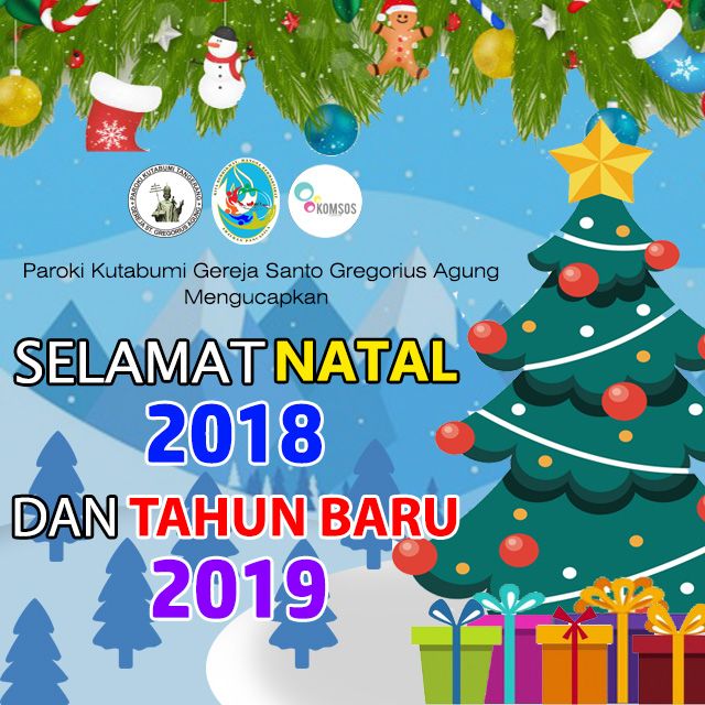 Detail Gambar Ucapan Selamat Natal Dan Tahun Baru 2018 Nomer 50