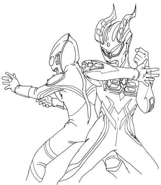 Detail Gambar Ultraman Orb Untuk Diwarnai Nomer 19