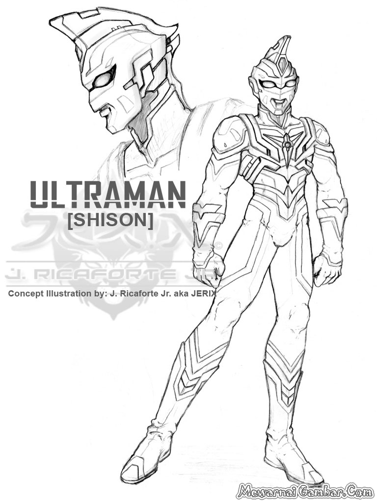 Detail Gambar Ultraman Orb Untuk Diwarnai Nomer 31