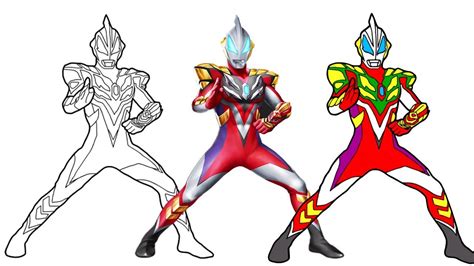 Detail Gambar Ultraman Orb Untuk Diwarnai Nomer 40