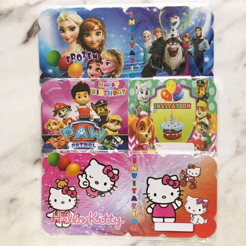 Detail Gambar Undangan Ulang Tahun Gambar Hello Kitty Lucu Nomer 31