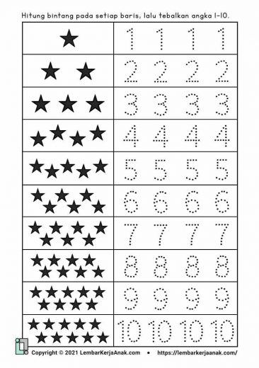 Detail Gambar Untuk Angka Paud Nomer 9