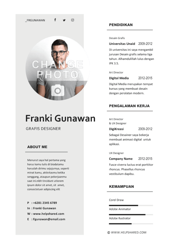 Detail Gambar Untuk Desain Cv Nomer 39