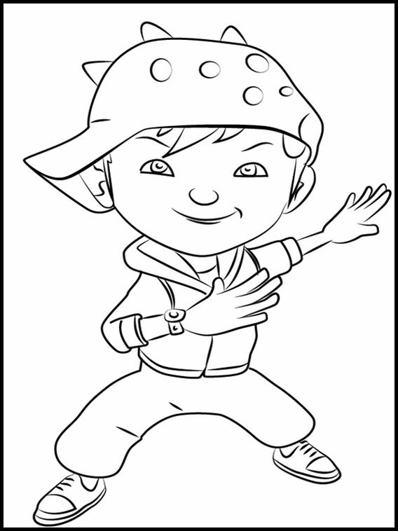 Detail Gambar Untuk Di Warnai Boboiboy Galaxy Nomer 8