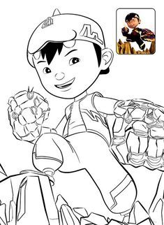 Gambar Untuk Di Warnai Boboiboy Movie 2 - KibrisPDR