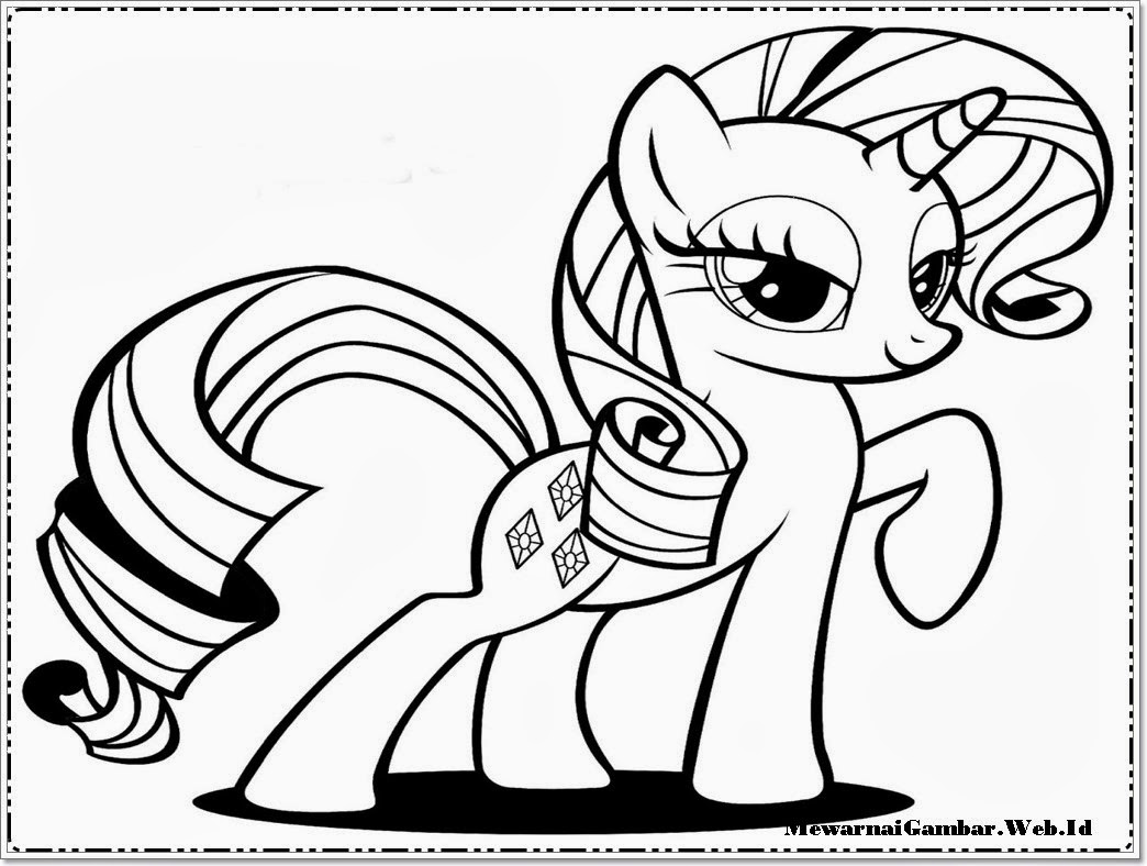 Detail Gambar Untuk Di Warnai My Little Pony Nomer 12