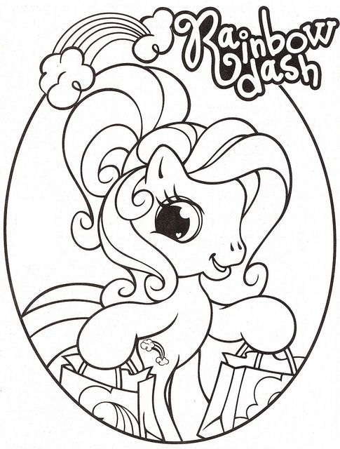 Detail Gambar Untuk Di Warnai My Little Pony Nomer 30