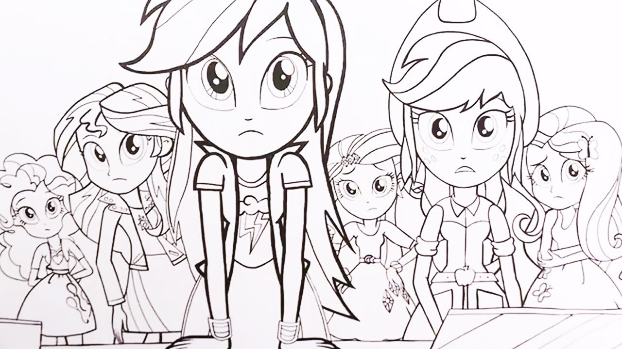 Detail Gambar Untuk Di Warnai My Little Pony Nomer 6