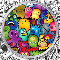 Detail Gambar Untuk Mewarnai Doodle Nomer 11