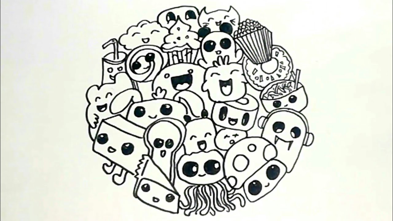 Detail Gambar Untuk Mewarnai Doodle Nomer 15