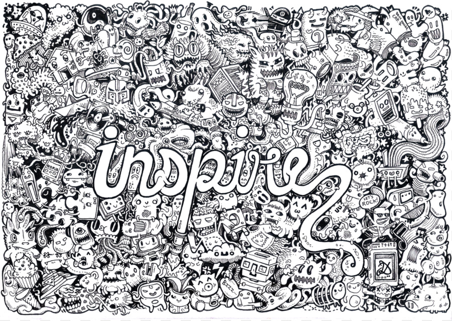 Detail Gambar Untuk Mewarnai Doodle Nomer 6