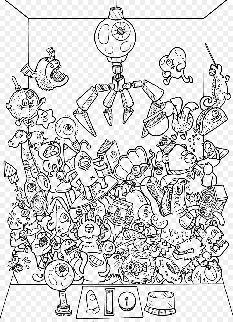 Detail Gambar Untuk Mewarnai Doodle Nomer 8