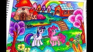 Detail Gambar Untuk Mewarnai Pemandangan Gambar Untuk Mewarnai My Litle Pony Nomer 10