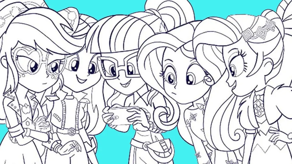 Detail Gambar Untuk Mewarnai Pemandangan Gambar Untuk Mewarnai My Little Pony Nomer 28