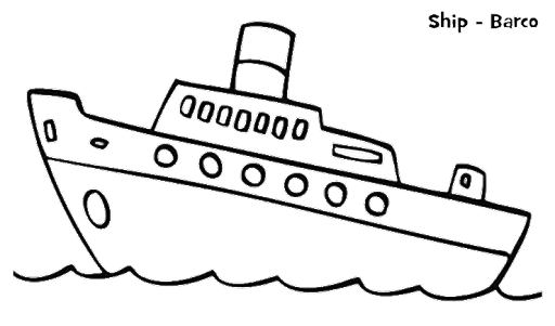 Detail Gambar Untuk Mewarnai Perahu Nomer 11