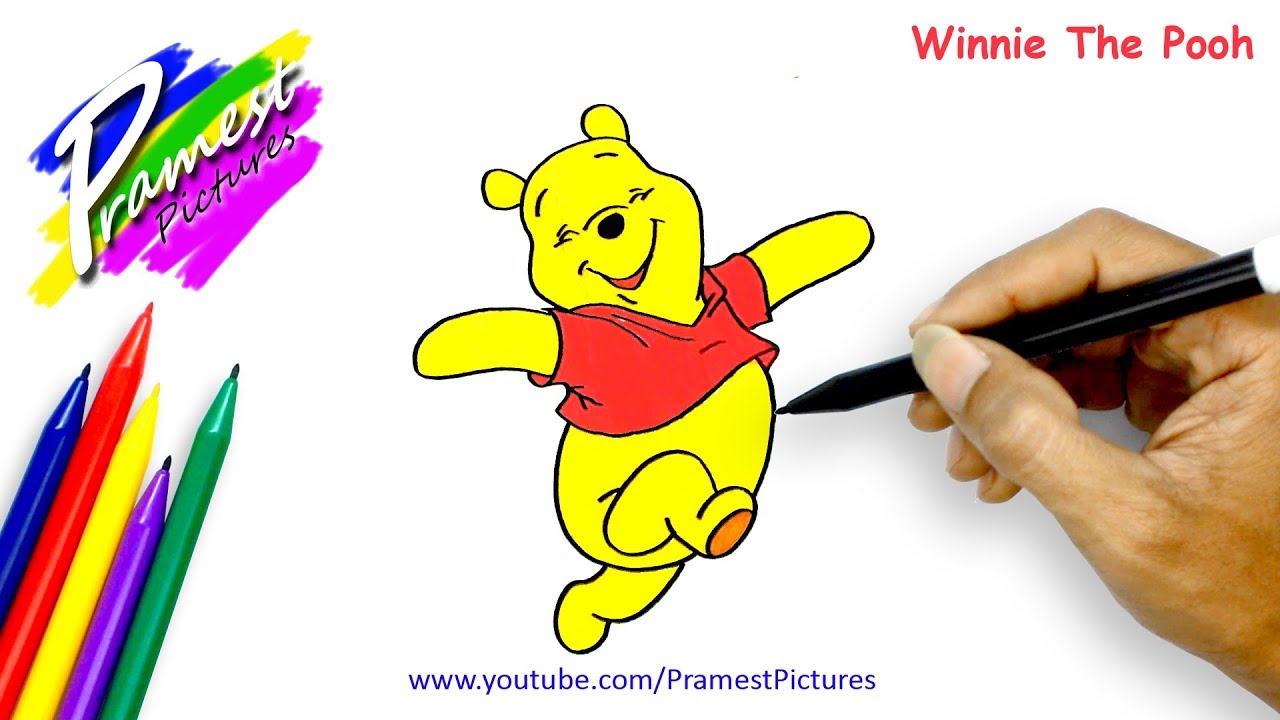 Detail Gambar Untuk Mewarnai Winnie The Pooh Nomer 10