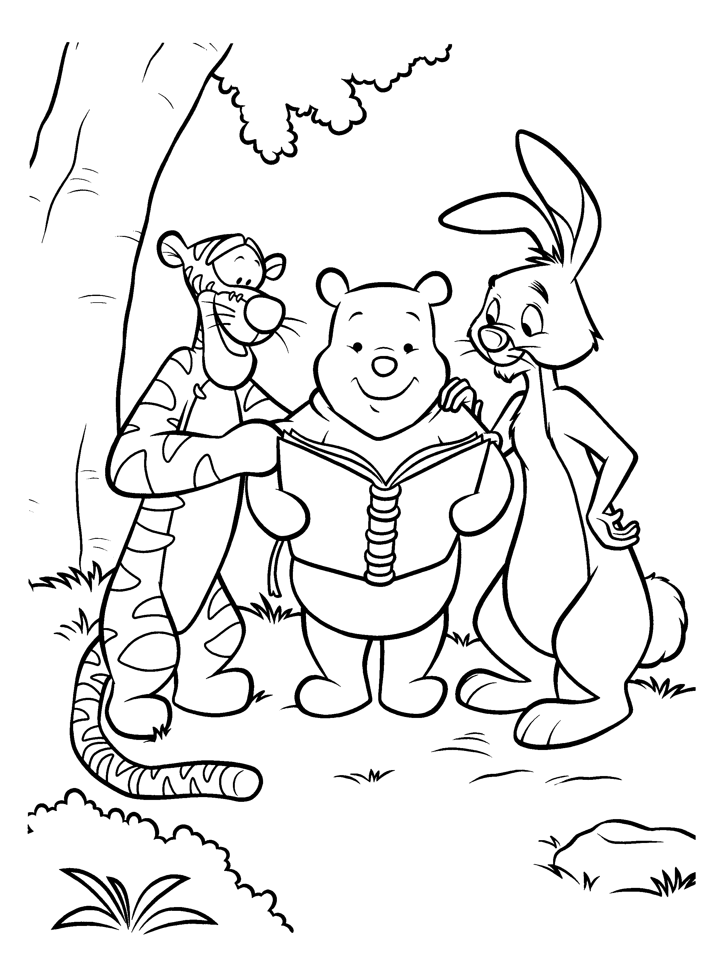 Detail Gambar Untuk Mewarnai Winnie The Pooh Nomer 18