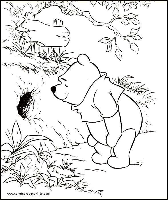 Detail Gambar Untuk Mewarnai Winnie The Pooh Nomer 23