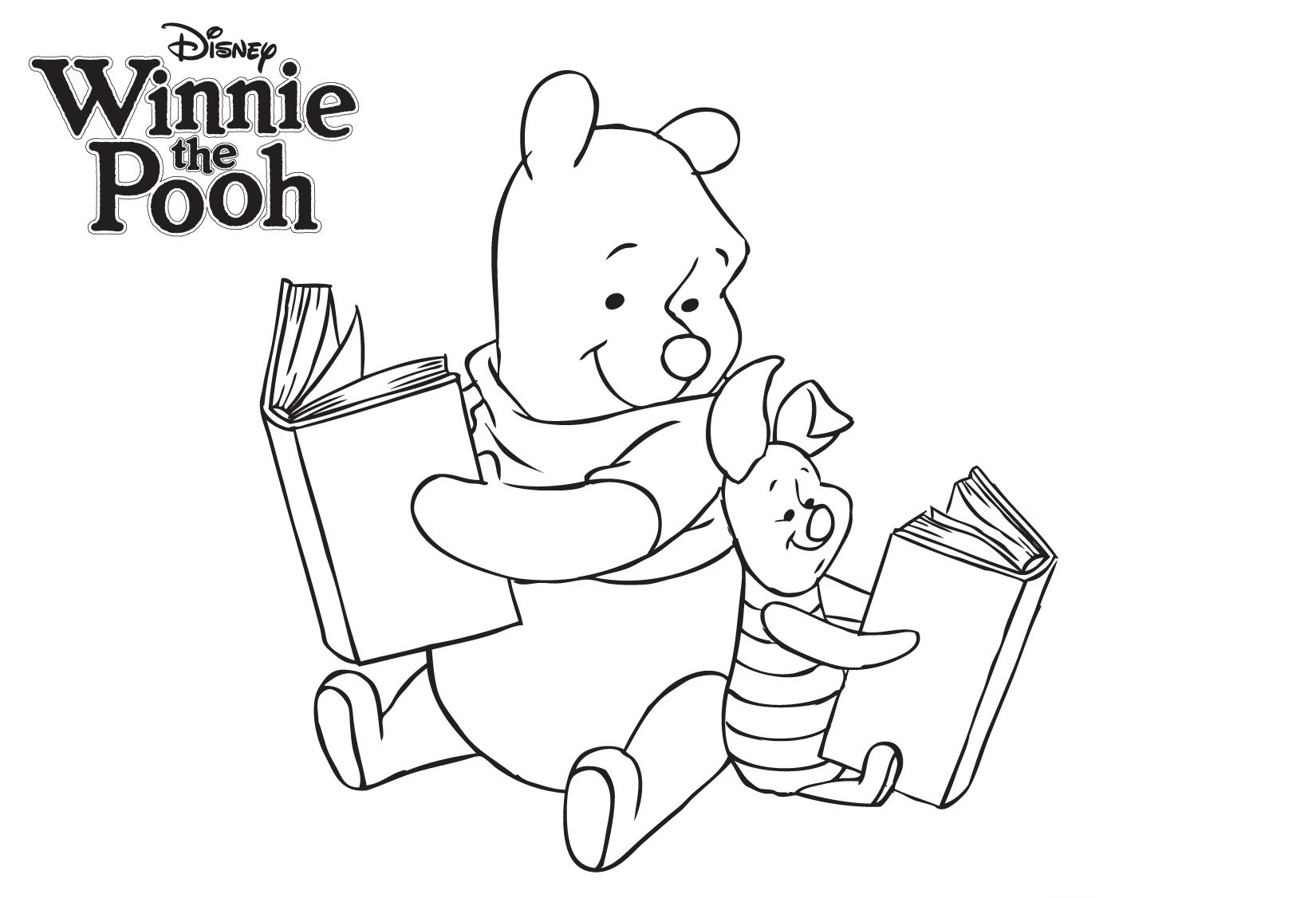 Detail Gambar Untuk Mewarnai Winnie The Pooh Nomer 33