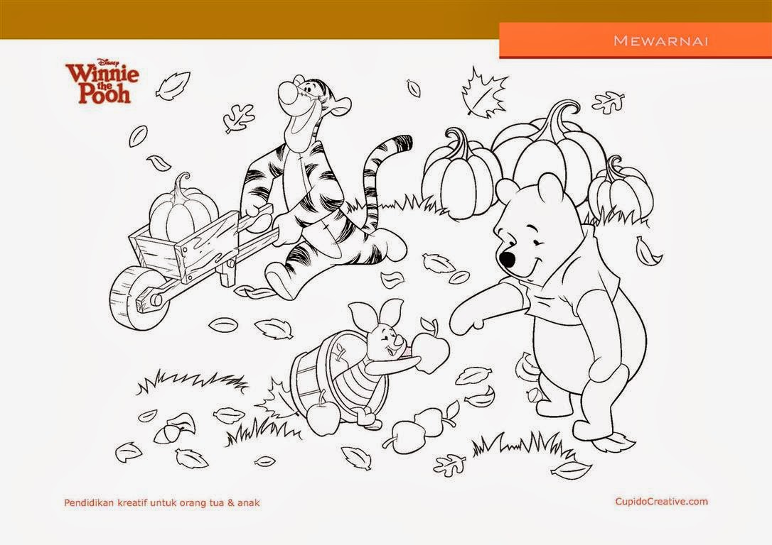 Detail Gambar Untuk Mewarnai Winnie The Pooh Nomer 34