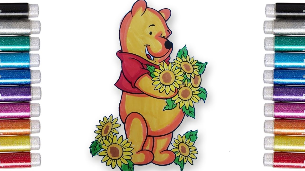 Detail Gambar Untuk Mewarnai Winnie The Pooh Nomer 38