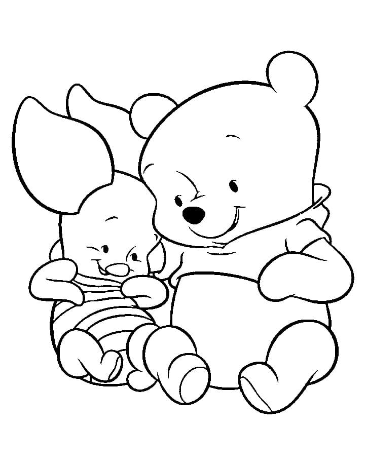 Detail Gambar Untuk Mewarnai Winnie The Pooh Nomer 40